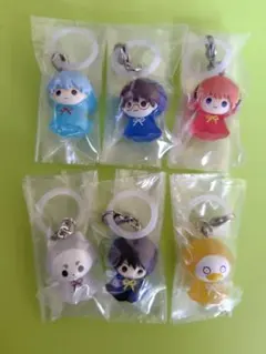 銀魂　めじるしアクセサリー２　〜傘を持つ日は迷わずこれつけろ〜　全６種セット