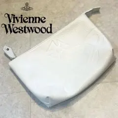 Vivienne Westwoodレザー ポーチ ホワイトのサムネイル