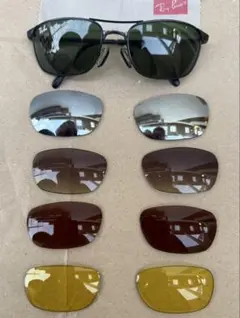 Ray-Ban RB3132 サングラス 交換レンズ4種付きセット専用ケース入り