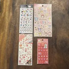 ハローキティ タイルシール 他4点セット