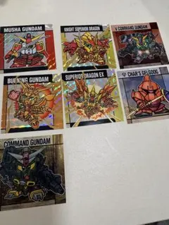 ラ*ル様 7枚セット　元祖SDガンダムスナック シール