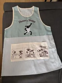 ひつじのショーン　保育士　エプロンのサムネイル