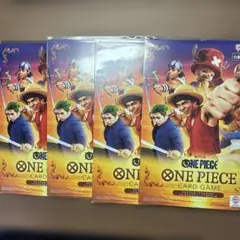 ONE PIECEカードゲーム プレミアムカードコレクション 実写版 4セット
