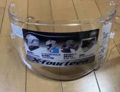 SHOEI X-Fourteen シールド 新品未使用クリアCWR-F2R