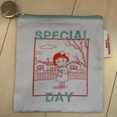 りぼん 3coins ポーチ ちびまる子ちゃん
