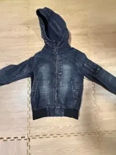 フード付きデニムジャケット Mサイズ