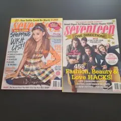 アメリカ雑誌 SEVENTEEN 2冊