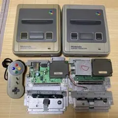 ジャンク スーパーファミコン 本体 基板 まとめ売り セット