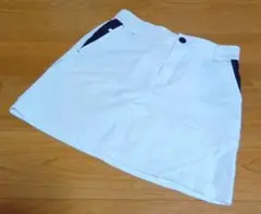 【超美品】TIGORA ホワイト ゴルフスカート レディース M