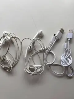 Apple純正有線イヤホン・USBケーブルセット