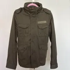 KLEIN PLUS HOMME ミリタリー風ジャケット　フード付き