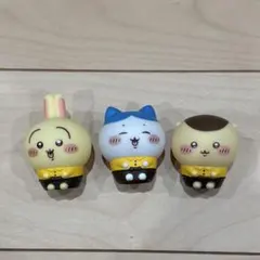 ココス　ちいかわ　うさぎ　ハチワレ　くりまんじゅう　ソフビ人形