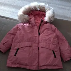 デイブアンドベラ　dave&bella　 ファー付きダウン