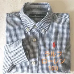 ラルフローレン チェックシャツ 100