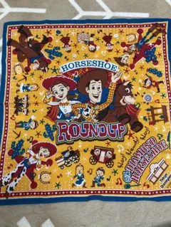 東京ディズニーランド バンダナ　ホースシューラウンドアップ　ウッディ