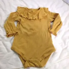 フリル付きロンパース 80cm