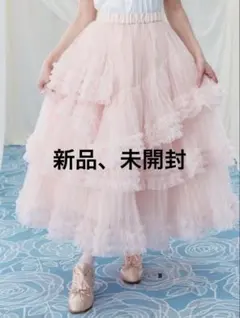 ”Ballerina” blooming tulle skirt (pink)