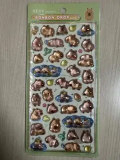 BONBON DROP カピバラ シール
