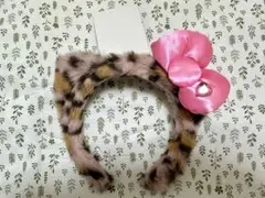 [タグ付き] ハローキティ カチューシャ ヒョウ柄