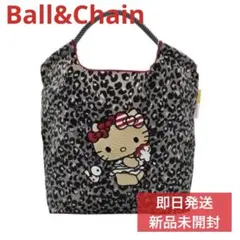 豹柄ハローキティ♡Ball&Chainコラボバッグ☆Mサイズ☆正規品