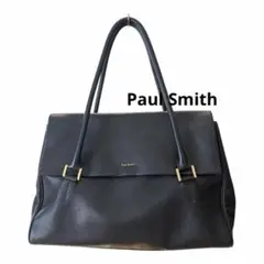 Paul Smith ポールスミス　トートバッグ オールレザー　ブラックのサムネイル