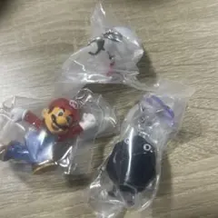 スーパーマリオ カプセルトイ キーホルダー 3種セット