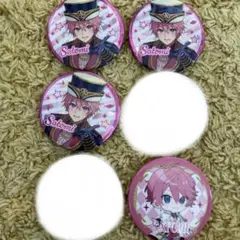さとみ 7周年 ハート缶バッジ バラ売り可 - メルカリ