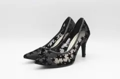 62■新品♪ESPERANZA エスペランサ シアーパンプス(22.5ｃｍ)