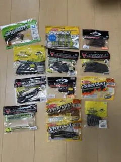 バス釣り用ソフトルアーセットのサムネイル