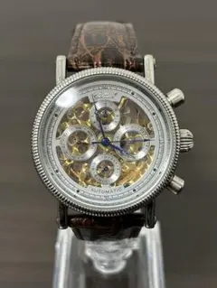 【未使用級】ガルーチ 自動巻き 時計 稼働品 スケルトン ブラック クロノグラフ Yahoo!オークション -「ガルーチ 腕時計」の落札相場・落札価格