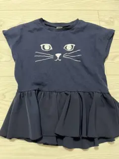 プティマイン ねこ　チュニック 130