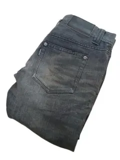 TORNADO MART♡y2k特殊加工スキニーデニムパンツSizeMのサムネイル