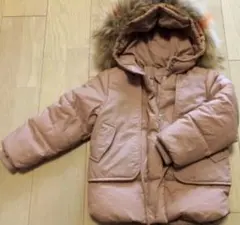 ダウン　アウター　オーバーオール セット