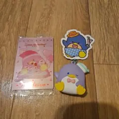 サンリオ タキシードサム シール、ポストカード ストラップ3点セット