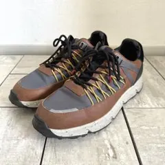 ZARAザラメンズ　厚底ダッドスニーカー　ブラウン26.5〜27cm