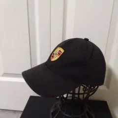 Porsche キャップ　黒　 ロゴワッペン