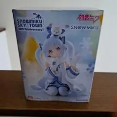 【新品未開封】 初音ミク　 ぬーどるストッパーフィギュア　 雪ミク スカイタウン