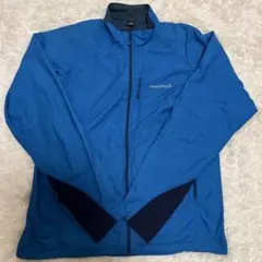 た*け様 mont-bell ナイロンジャケット L 青