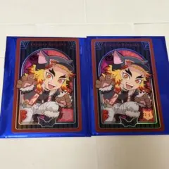 鬼滅の刃 ハロウィン メタリックカード 煉獄杏寿郎