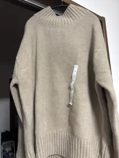 パフィータッチオーバーサイズハイネックチュニックMサイズGU