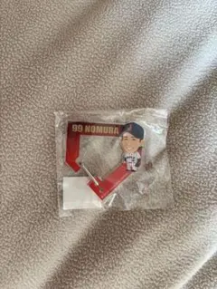 侍ジャパン ガチャガチャ 野村勇選手 アクリルカラビナ 強化試合Ver.