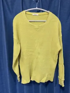 FREAK'S STORE イエロー 長袖カットソー