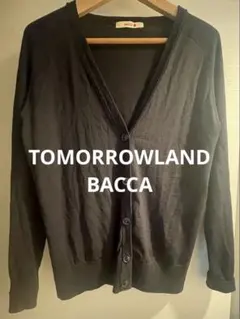 【TOMORROWLAND/BACCA】カーディガン　ダークネイビー