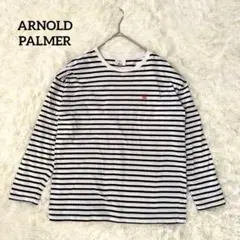 アーノルドパーマー カットソー ロンT ボーダー ラフ着 シンプル ワンマイル