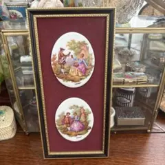 リモージュ T&V LIMOGES ハンドペイント アンティーク 天使の絵皿