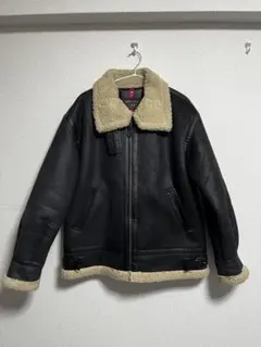 AVIREX B-3ブルゾン/ムートンジャケット/サイズL