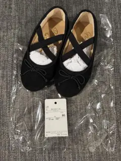 petit main 黒 バレエシューズ 14
