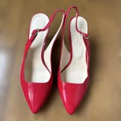 Odette e Odile エナメルパンプス レッド　23cmのサムネイル