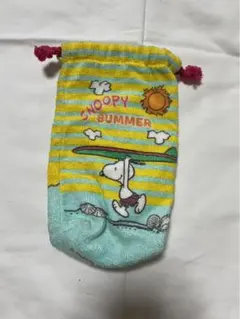 スヌーピー　ペットボトルカバー　ケース　巾着