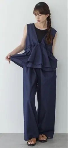 アーバンリサーチ Sonny Label ペプラムフリルアソートオールインワン